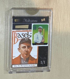 2019 Eddie Collins Vintage Pennant Pieces Relic