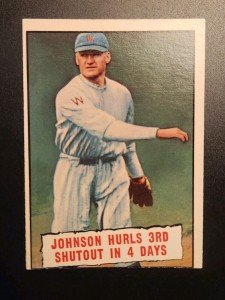 1961 Topps #409 Walter Johnson Sports Card