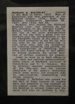 Morgan G. Bulkeley 1950 Callahan Hall of Fame Card