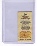 Ban Johnson T206 American League Sports Card