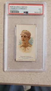 Charles Comiskey 1888 Allen & Ginter Card