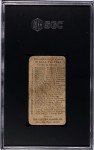 1909 E95 Eddie Collins Philadelphia Caramel Card