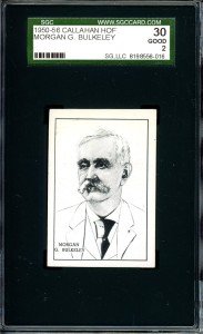 Morgan G. Bulkeley 1950 Callahan Baseball Card