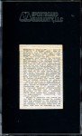 Morgan G. Bulkeley 1950 Callahan Baseball Card