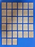 1961 Golden Press Hall of Fame Card Set