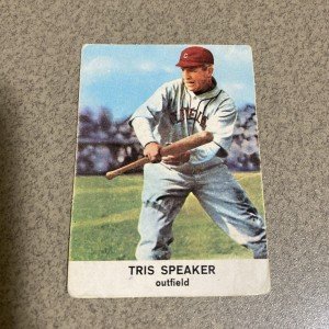 Tris Speaker 1961 Golden Press Baseball Card #30