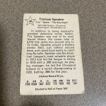 Tris Speaker 1961 Golden Press Baseball Card #30