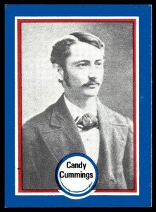 1976 Candy Cummings Shakey's Pizza Card #23 Rare