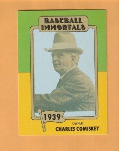 Charles Comiskey Chicago White Sox Card #19