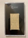 Eddie Collins T205 Baseball Card - SGC 1