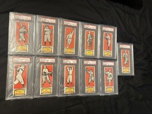 1951 Topps Connie Mack All-Stars 11 Card Set