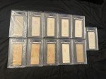 1951 Topps Connie Mack All-Stars 11 Card Set