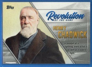 2019 Topps Series 1 Henry Chadwick Cards