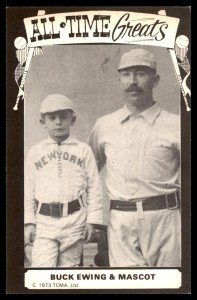 1974 TCMA Buck Ewing New York Giants Card