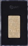 1911 T205 Walter Johnson Gold Border Baseball Card