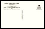 Morgan Bulkeley Cooperstown Hall of Fame Postcard