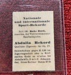 Babe Ruth "Abdulla Rekord" Sports Card