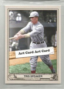 Tris Speaker Boston Red Sox Baseball Card