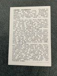 1950 Callahan HOF Set Break #12 Chadwick Card