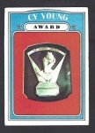 1972 Topps Cy Young Award Baseball Card #623