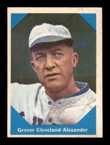 1960 Fleer Grover C. Alexander Baseball Card