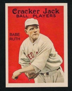 Babe Ruth 1915 Cracker Jack Art Card
