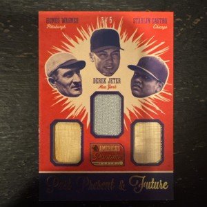 2013 America’s Pastime Honus Wagner & Derek Jeter