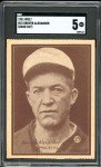 1931 W517 Grover Cleveland Alexander HOF Card