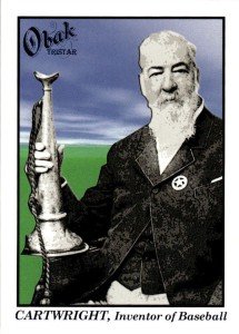 2009 TriStar Obak Alexander Cartwright Card #74