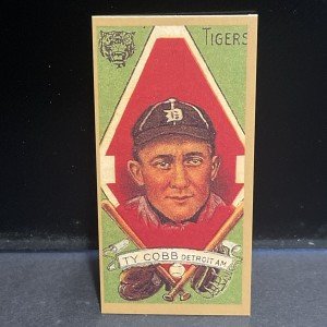 Ty Cobb 1911 T205 Tobacco Card Reprint