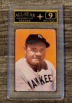 Babe Ruth 1973 Smithsonian Graded Playing Card