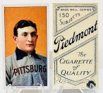 Honus Wagner 1910 T206 Baseball Card - Piedmont 150