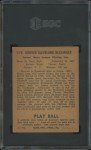 1940 Play Ball Grover Cleveland Alex 119 Card