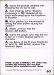 1990 Baseball Wit Cards - You Pick 15+