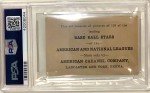 1922 E121 Eddie Collins White Sox Card PSA 4
