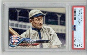 2018 Topps Honus Wagner Baseball Card PSA 10
