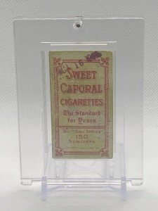 1909 T206 Honus Wagner Rare Date Stamped Card