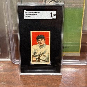 1914 T213 John McGraw Portrait Sports Card