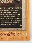 2012 Panini Cooperstown Bronze Alexander Cartwright Card