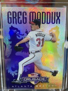 Greg Maddux 1997-98 Donruss Crusade Purple Card