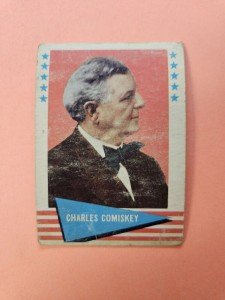 1961 Fleer Baseball Legends Charles Comiskey Card #18