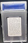 1950 Callahan Candy Cummings Hall of Fame Card