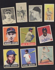 Vintage Cigarette Play Ball Reprints Lot of 10