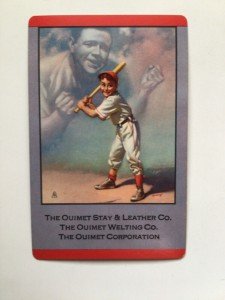 Babe Ruth Vintage Playing Card c.1953