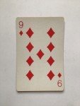Babe Ruth Vintage Playing Card c.1953