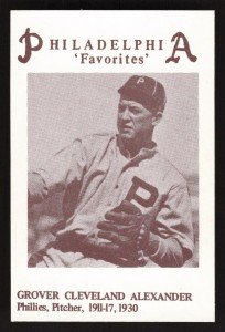 Grover Cleveland Alexander 1977 HRT/RES Card #23