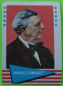 1961 Fleer Charles Comiskey Baseball Card