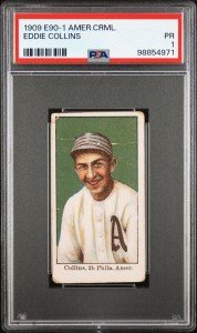 E90-1 Eddie Collins American Caramel Card 1909-11