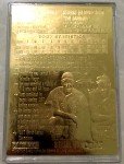 Babe Ruth & Lou Gehrig Gold Card Collector's Edition