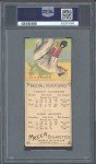 1911 T201 Mecca Cigarettes Mathewson & Bridwell Card